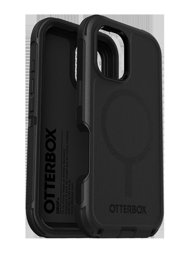 Otterbox Defender Pro Series Case with MagSafe - iPhone 16 Black - Image 2