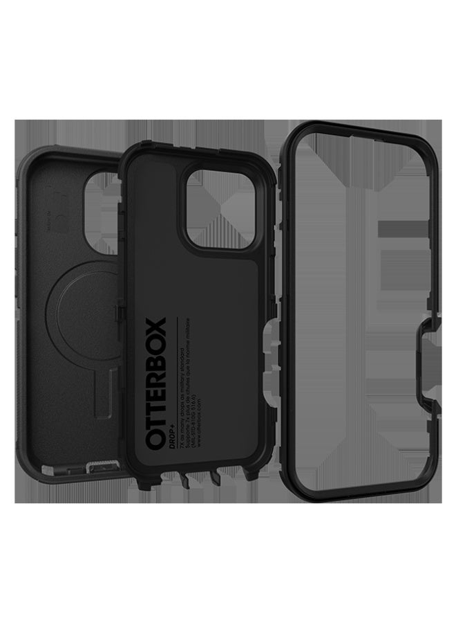 Otterbox Defender Pro Series Case with MagSafe - iPhone 16 Pro Black - Image 3