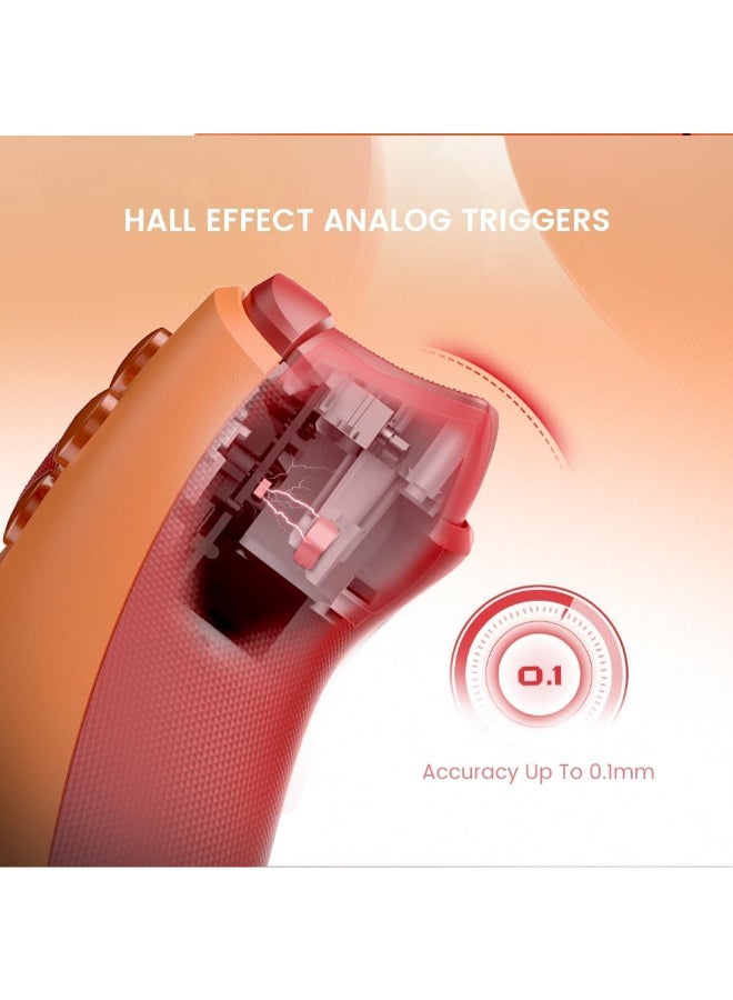 جيم سير وحدة تحكم سلكية G7 SE لجهاز Xbox Series X|S و Xbox One و Windows 10/11، جهاز تحكم ألعاب سهل الاستخدام مع عصي تحكم بتأثير هول/زناد هول، مقبس صوت 3.5 مم - Image 3