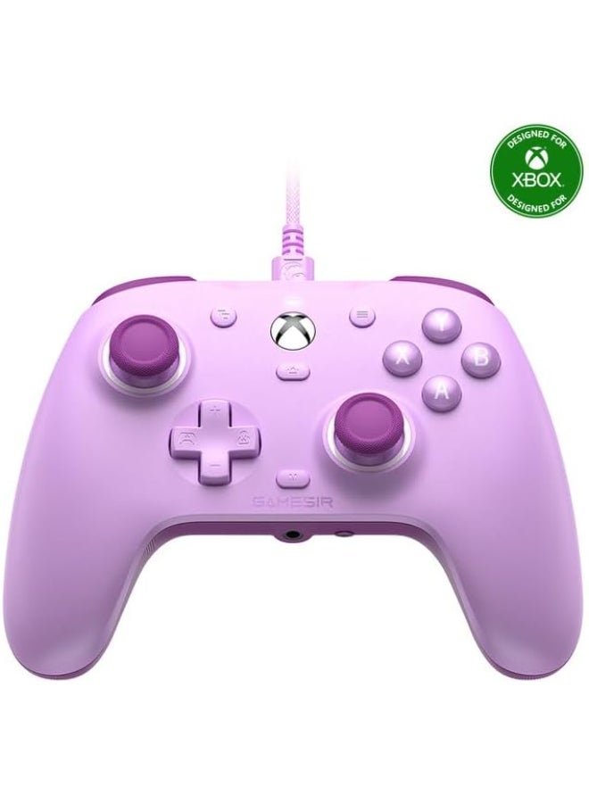 جيم سير وحدة تحكم سلكية G7 SE لجهاز Xbox Series X|S و Xbox One و Windows 10/11، جهاز تحكم للألعاب سهل الاستخدام مع عصي تحكم بتقنية هول/زناد هول، مقبس صوت 3.5 مم - Image 1