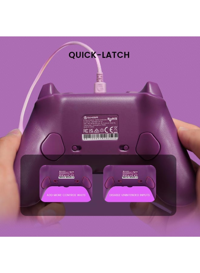 جيم سير وحدة تحكم سلكية G7 SE لجهاز Xbox Series X|S و Xbox One و Windows 10/11، جهاز تحكم للألعاب سهل الاستخدام مع عصي تحكم بتقنية هول/زناد هول، مقبس صوت 3.5 مم - Image 5