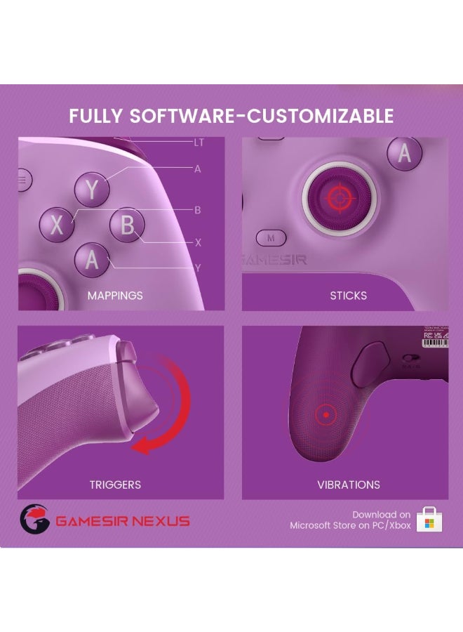 جيم سير وحدة تحكم سلكية G7 SE لجهاز Xbox Series X|S و Xbox One و Windows 10/11، جهاز تحكم للألعاب سهل الاستخدام مع عصي تحكم بتقنية هول/زناد هول، مقبس صوت 3.5 مم - Image 4