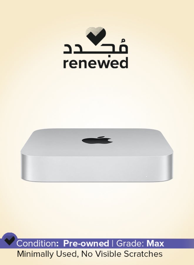 Apple Renewed - Mac Mini, Apple M1 Chip With 8-Core CPU And 8-Core GPU Processor/Octa Core/16GB RAM/512GB SSD/macOS Silver - Image 1