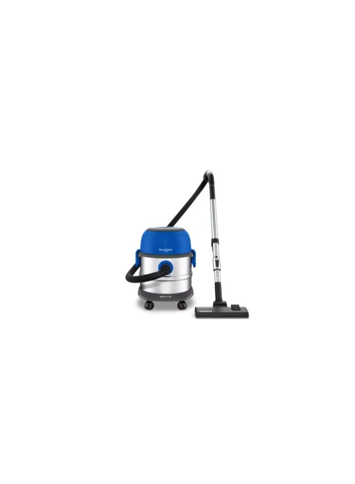 بيسيل 4113، مكنسة كهربائية درام، مالتيكلين، 1000 واط، 15 لتر، أزرق رمادي