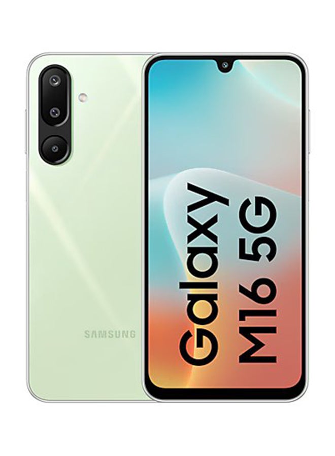 Samsung Galaxy M16 Dual SIM Mint Green 4GB RAM 128GB 5G - Indian Version - Image 1