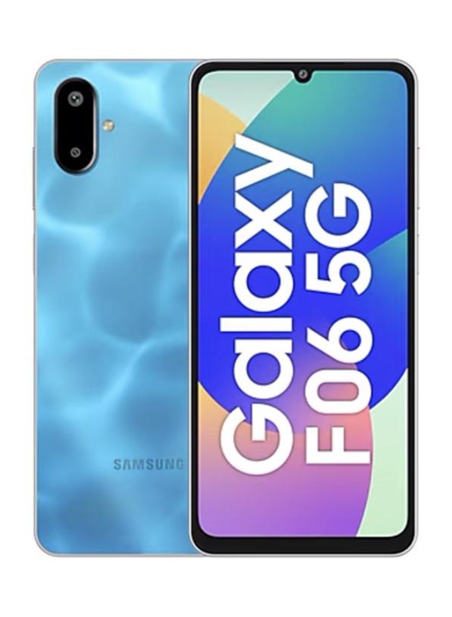 Samsung Galaxy F06 Dual SIM Bahama Blue 4GB RAM 128GB 5G - Indian Version