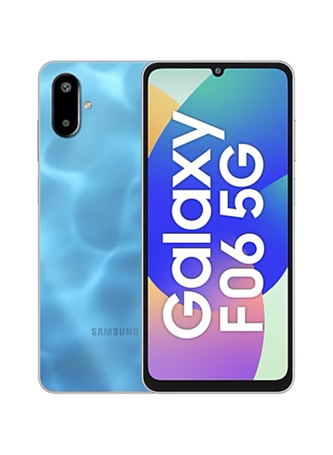Samsung Galaxy F06 Dual SIM Bahama Blue 6GB RAM 128GB 5G - Indian Version
