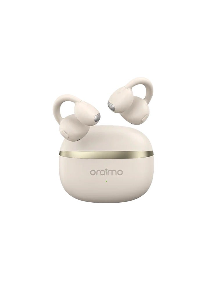 Oraimo Oraimo Earbuds OpenSnap Wireless Open Ear - Light Gold Light Gold - Image 1