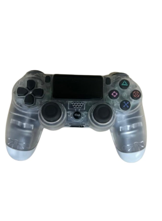 كايان وحدة تحكم لاسلكية لجهاز بلاي ستيشن 4 - كريستال شفاف - Image 1