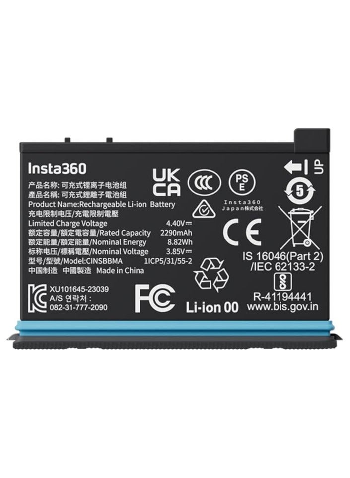 انستا 360 X4 Original Battery (2290mAh) - Image 1