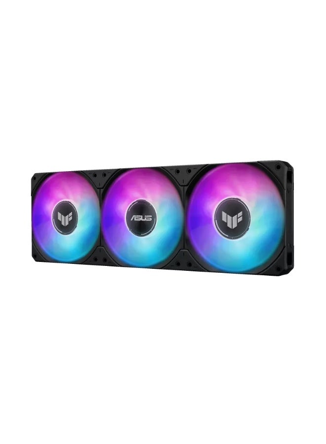 ASUS Gaming LC III 360 ARGB LCD 360mm AIO Liquid CPU Cooler, 2.8" IPS LCD Display, ARGB Triple Fans, Pre-Applied Thermal Paste, 400mm Reinforced Tubing, Intel LGA 1851/1700/1200/115X & AMD AM5/AM4 Compatible, High-Performance Pump, Black | 90RC01A1-B0EAY0 black - Image 4