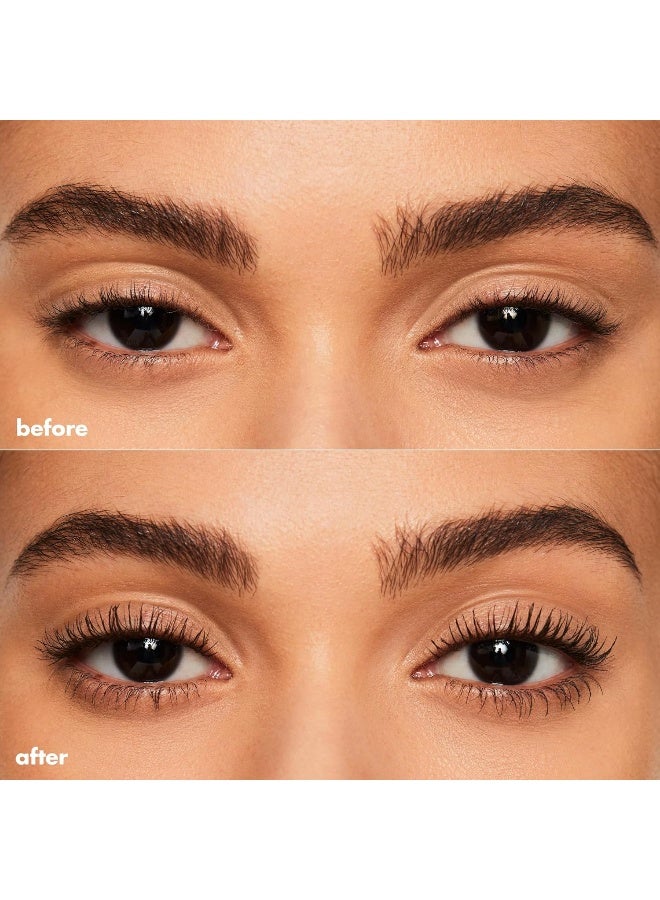 إلف ماسكارا لاش 'ن رول، ماسكارا مرفوعة للرموش بشكل واضح، ترفع وتفصل الرموش، تركيبة طويلة الأمد، نباتية وخالية من القسوة، بني داكن، 9.2 جرام - Image 3