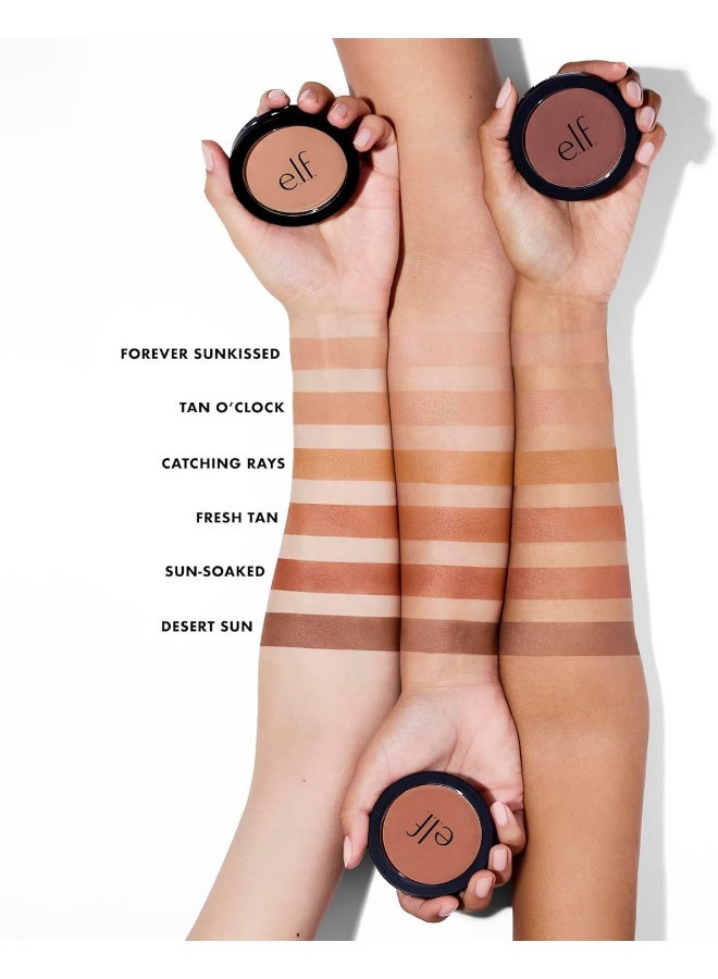 إلف Primer-Infused Bronzer - Forever Sunkissed Forever Sunkissed - Image 3