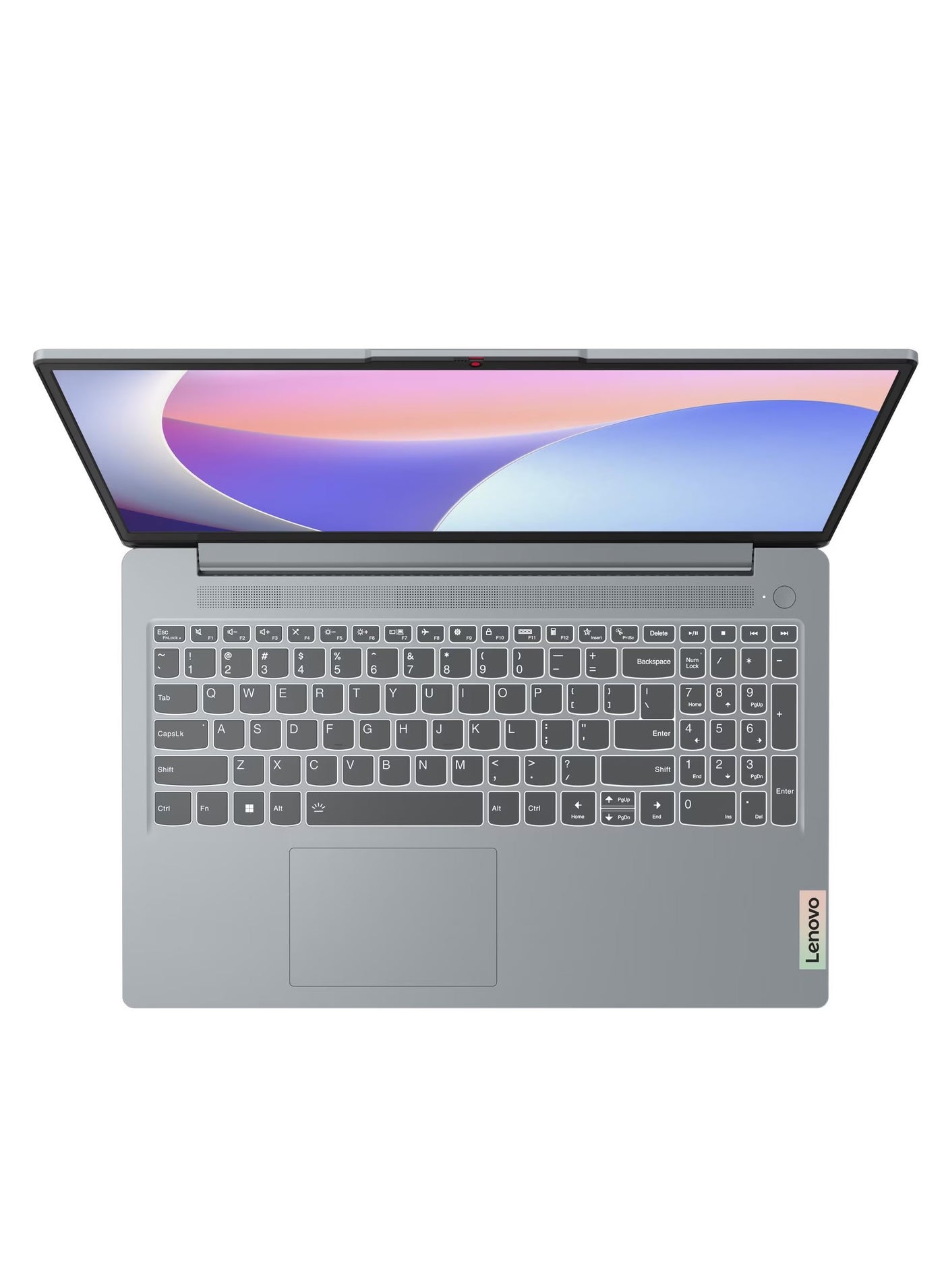 (Upgraded Version) IdeaPad Slim 3 15IRU8 Laptop With 15.6-Inch FHD Display, Core i3-1315U Processor/8GB RAM/256GB SSD/Intel UHD Graphics/DOS(Without Windows) Arabic Arctic grey Arabic Arctic grey
