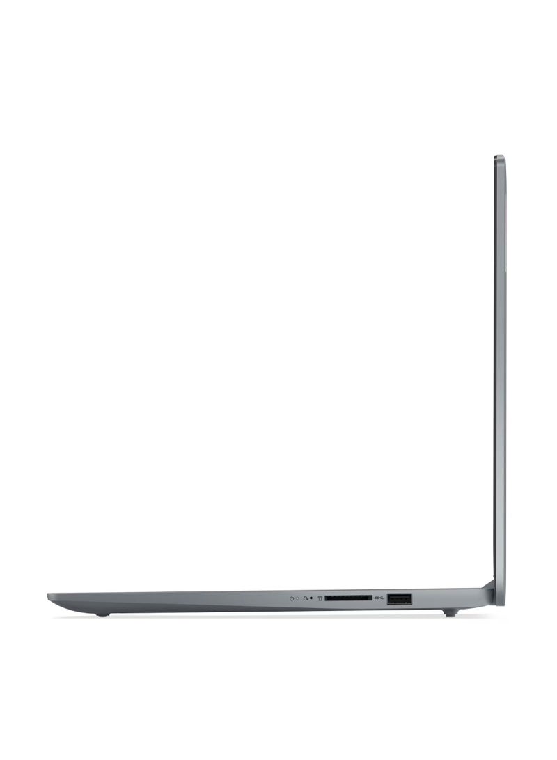 لينوفو (Upgraded Version) IdeaPad Slim 3 15IRU8 Laptop With 15.6-Inch FHD Display, Core i3-1315U Processor/8GB RAM/256GB SSD/Intel UHD Graphics/DOS(Without Windows) Arabic Arctic grey Arabic Arctic grey - Image 4