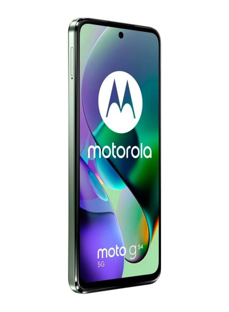 Motorola Moto g54 5G Power Editon Single + eSim 12GB RAM 256GB ROM Mint Green -  International Version - Image 4