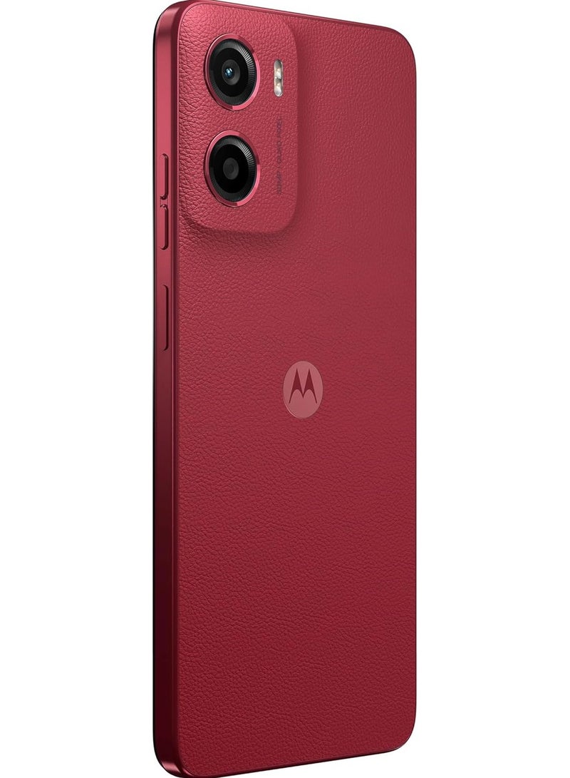 Motorola Moto G05 4G Dual SIM 4GB RAM 128GB ROM Plum Red - International Version - Image 4
