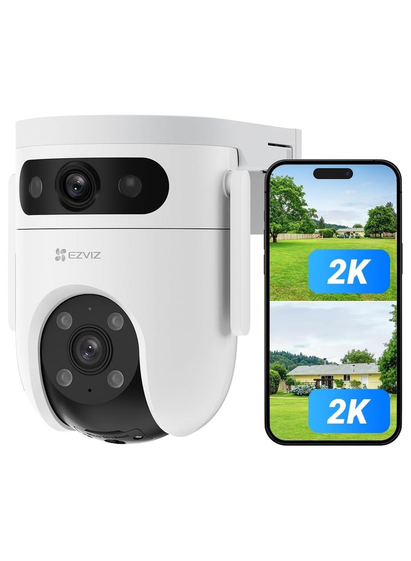 إيزفيز H9c 3MP Dual 2K & 2K Dual-Lens Pan & Tilt Wi-Fi Camera - Image 1