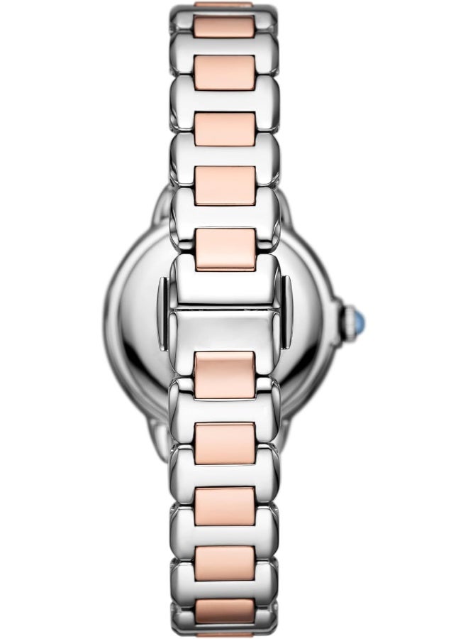 امبوريو ارماني Women's Two-Tone Stainless Steel Bracelet Watch - Image 3
