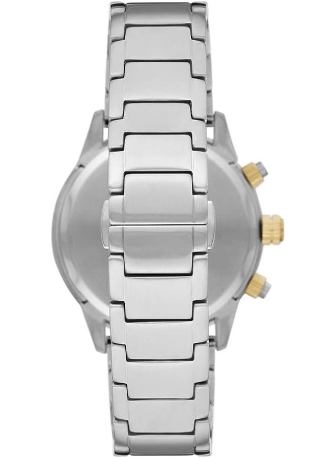 امبوريو ارماني ساعة كرونوغراف من الفولاذ المقاوم للصدأ - Image 2