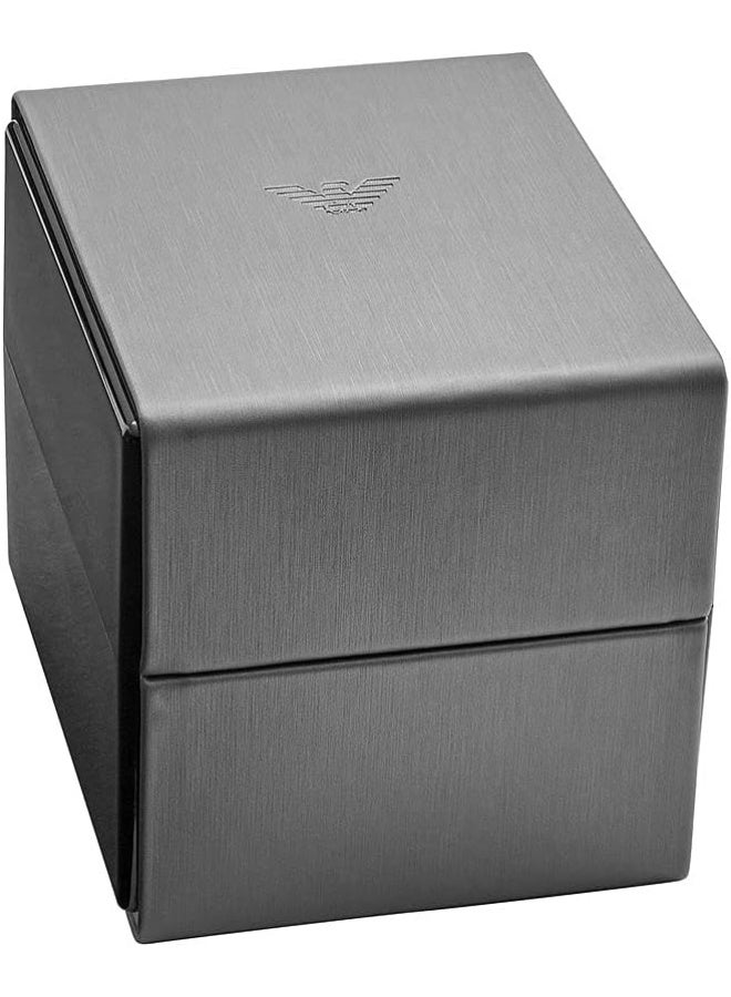 امبوريو ارماني ساعة كرونوغراف من الفولاذ المقاوم للصدأ - Image 4