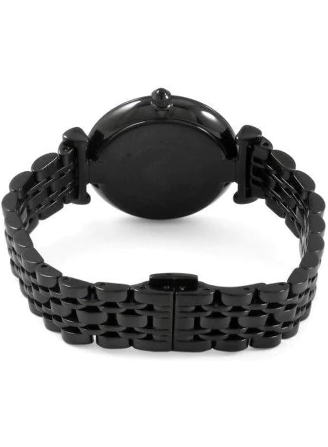 EMPORIO ARMANI Women's Black Stainless Steel Watch - Image 2