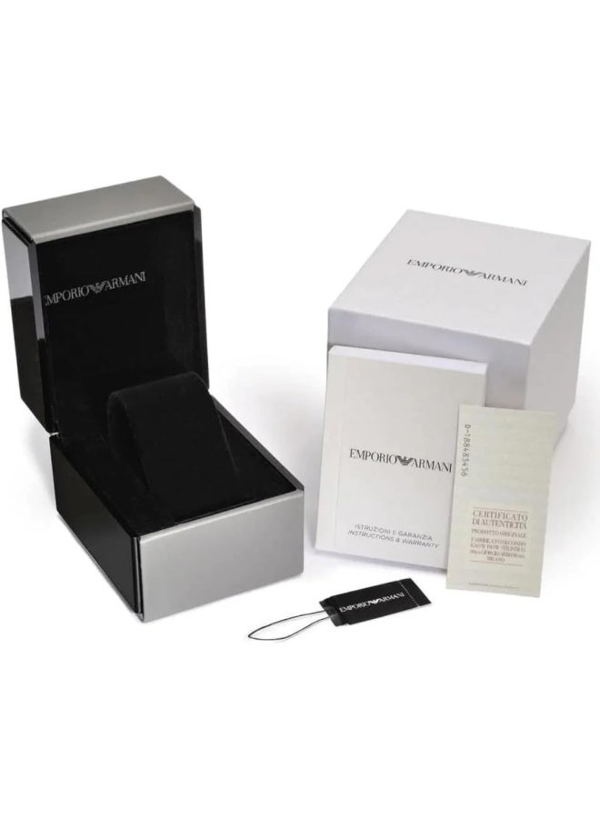 EMPORIO ARMANI Women's Black Stainless Steel Watch - Image 3