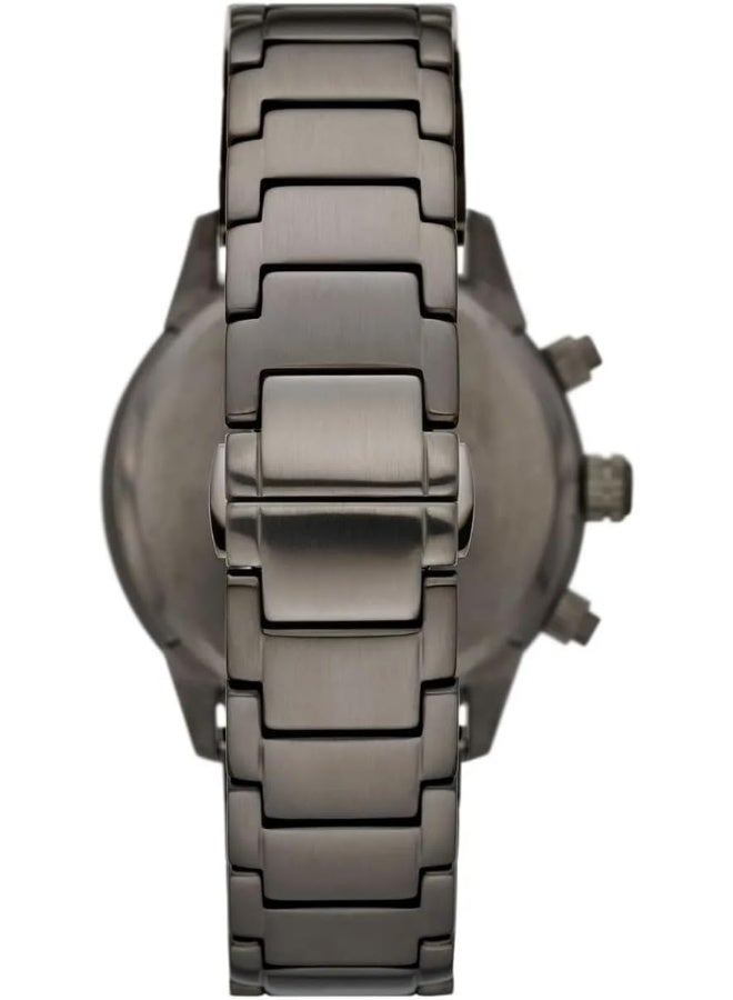 امبوريو ارماني Men's Mario Round Dial Watch AR11471 - Image 4