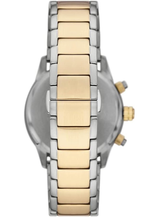 EMPORIO ARMANI Men's Chronograph Two-Tone Stainless Steel Watch - Image 4