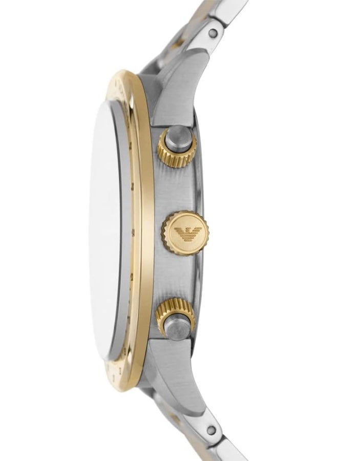 EMPORIO ARMANI Men's Chronograph Two-Tone Stainless Steel Watch - Image 2