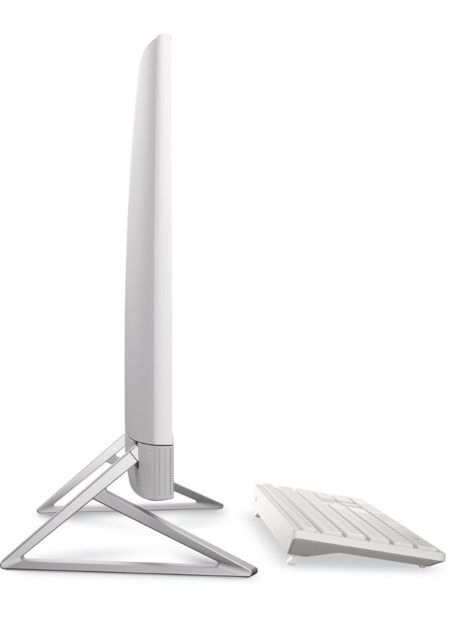 ديل All-in-One With 23 Inch Full HD (1920X1080) Display,Core 7-150U Processor/16GB RAM DDR5/1TB SSD/Intel Iris XE Graphics/Windows 11Pro/ English/Arabic White - Image 5