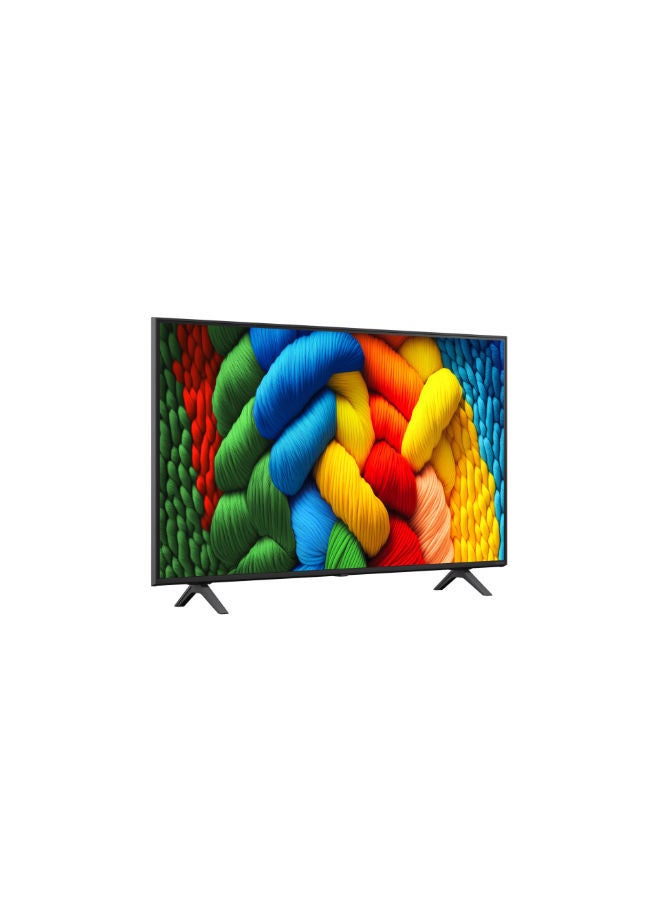 LG TV 50" Nano cell 4K Smart AI Magic Remote webOS25 (2025) - 50NANO80A6A 50NANO80A6A Black - Image 2