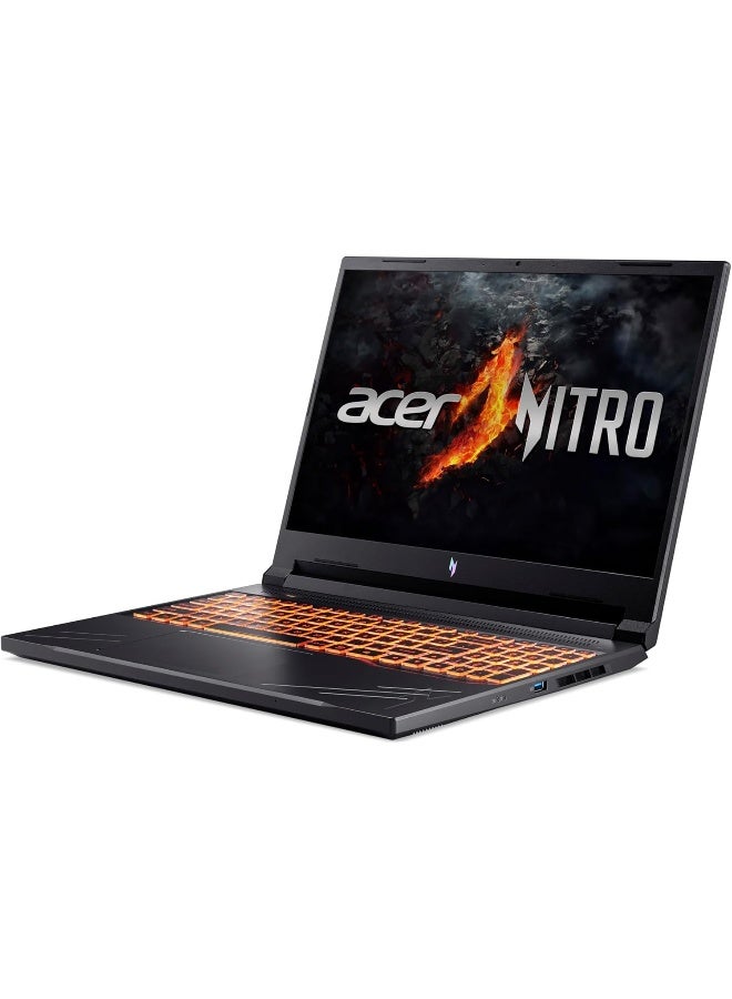 أيسر (Upgraded Version) Nitro V 16 Laptop With 16-Inch WQXGA Display,Core i7-14650HX Processor/16GB RAM/1TB SSD/8GB NVIDIA GeForce RTX 4060 Graphics/Windows 11 Pro English Obsidian Black English Obsidian Black - Image 4