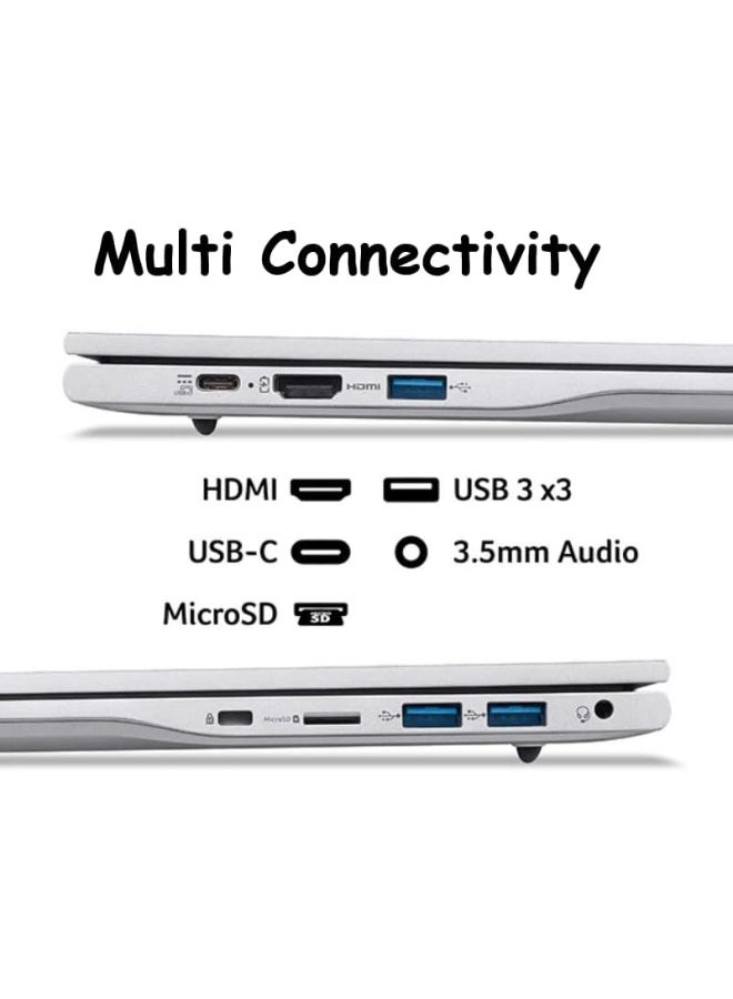 Acer (Upgraded Version) Aspire Lite 16 Laptop With 16-Inch WUXGA Display,Core i3-1305U Processor/32GB RAM/1TB SSD/Intel UHD Graphics/Windows 11 Pro English Silver English Silver - Image 5