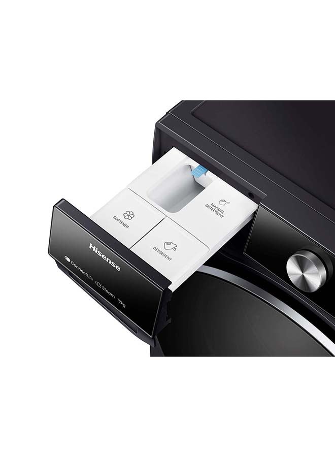 هايسنس Front Load Washer 13Kg / Dryer 8Kg Black WD7S1345BB6 black - Image 4