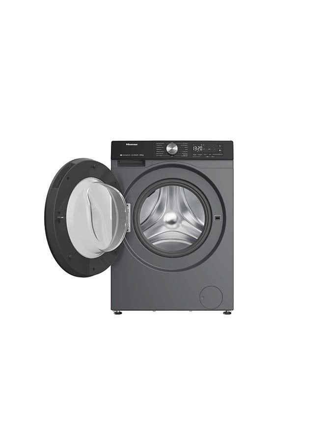 هايسنس Front Load washer 13 KG Inverter Titanium Grey WF3S1343BT6 Titanium Gray - Image 4