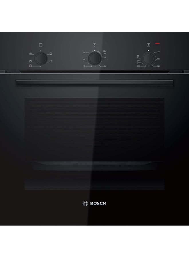 BOSCH Series 2 Builtin Electric Oven 60x60 cm Black HBF011BA1M black - Image 1