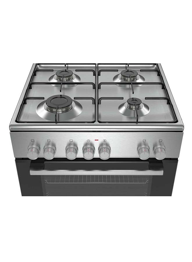 BOSCH Series 2 Gas Cooker 4 Burners Electric Oven Stainless steel HXA150D59M Stailess Steel - Image 2