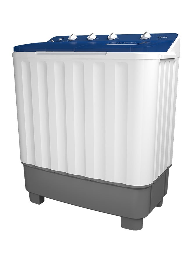 هيتاشي غسالة توين تاب 12 كجم 4 برامج أبيض أزرق - Image 3
