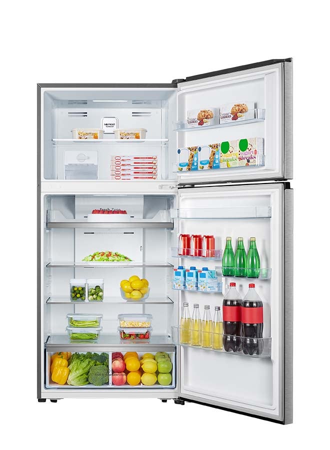 Hisense Refrigerator 13.7Cu.ft Freezer 4.1Cu.ft Durable Inverter Color Silver RT66W2NLI Silver - Image 3