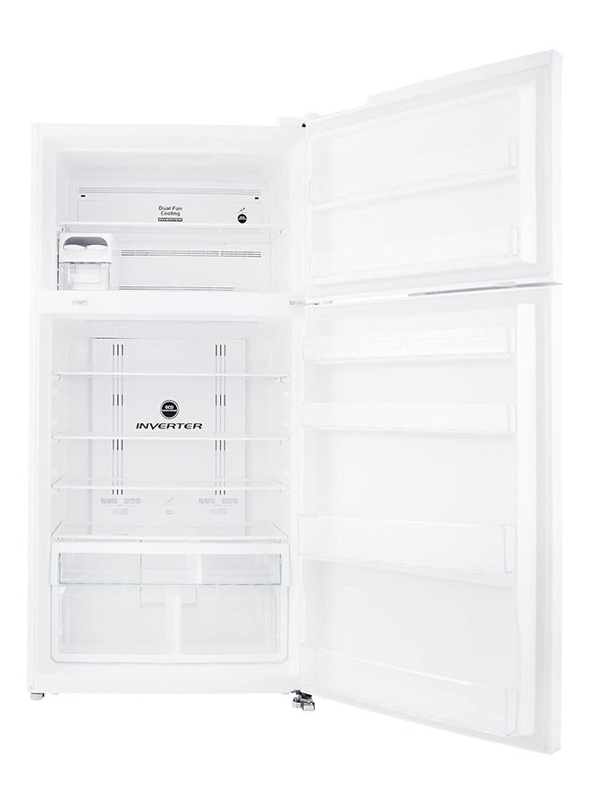 هيتاشي Refrigerator 15.7 Cu.Ft Freezer 5.5C Cu.Ft Inverter White R-V805PS1KV-1TWH white - Image 3
