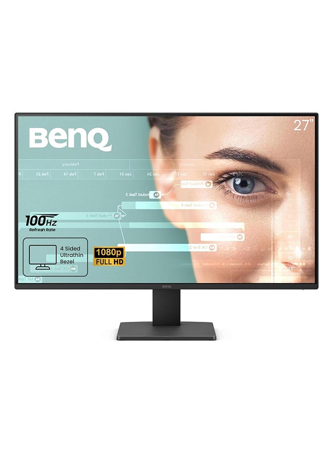 بين كيو GW2791 شاشة IPS FHD 27 بوصة 1080p 100Hz لمكتب المنزل، 99% sRGB، HDMI، Displayport، حواف رفيعة للغاية، خالية من الوميض، ضوء أزرق منخفض، نسخة KSA - ضمان 3 سنوات - Image 1