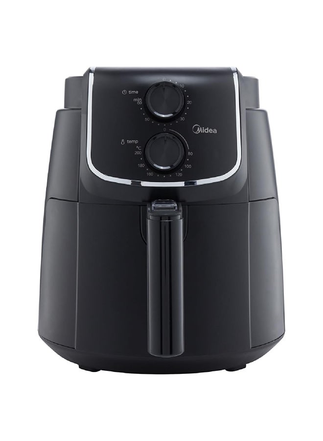 مديا قلاية هوائية، 1500 واط بتقنية دوامة الهواء السريعة للقلي والشوي والتحميص والخبز والتوست، مؤقت يصل إلى 60 دقيقة، تحكم في درجة الحرارة 200°C - MFTN40D2 - Image 1