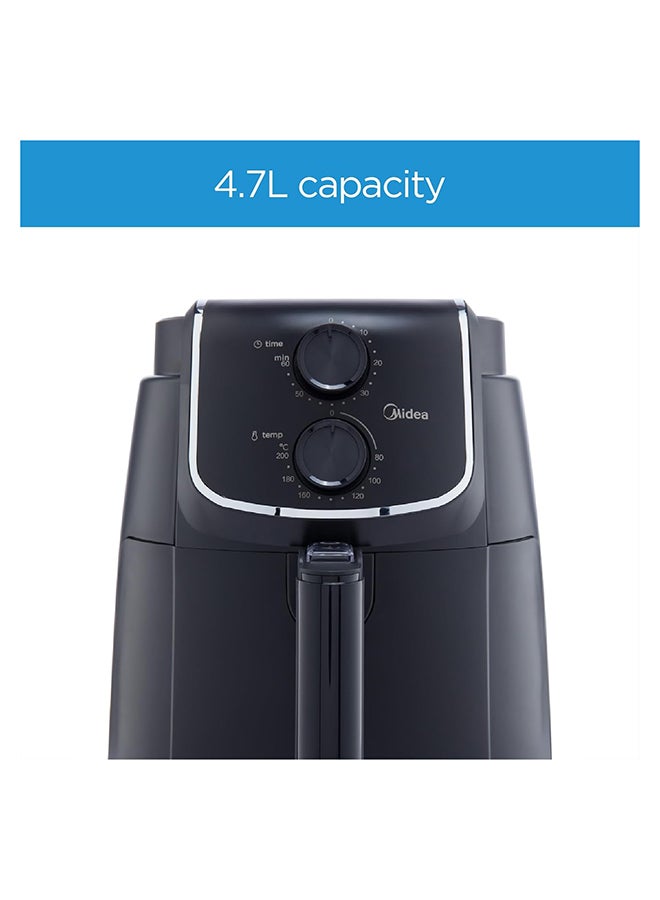 مديا قلاية هوائية، 1500 واط بتقنية دوامة الهواء السريعة للقلي والشوي والتحميص والخبز والتوست، مؤقت يصل إلى 60 دقيقة، تحكم في درجة الحرارة 200°C - MFTN40D2 - Image 3