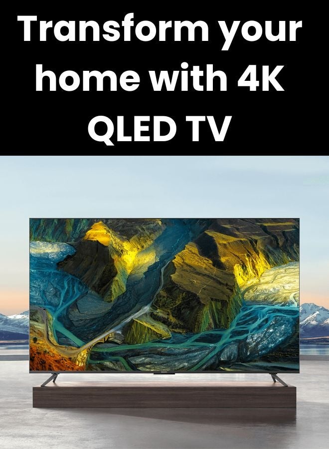 شاومي 86-inch 4K UHD QLED Smart TV With Dolby Vision IQ, MEMC, HDR10+, HLG, 120Hz + Immersive Soundbar with Dynamic Audio, HDMI ARC, Bluetooth, Optical, and USB Connectivity, 86MAX+SOUNDBAR 86MAX+SOUNDBAR Grey - Image 4