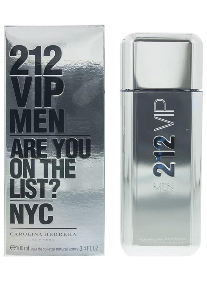 CAROLINA HERRERA 212 VIP EDT For Men 100ml 100ml - Image 1