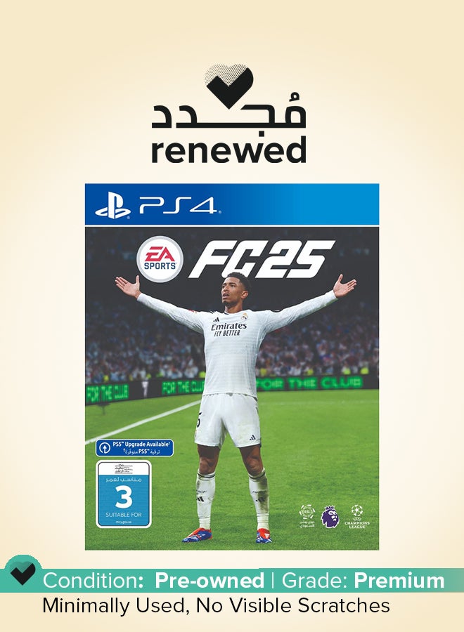 EA Renewed - EA Sports FC 25 (UAE Version) - Sports - PlayStation 4 (PS4) - Image 1