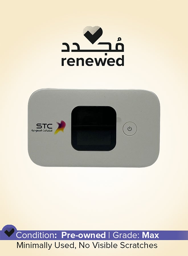 STC Renewed - Pocket WiFi Router 4G | Supports All Networks | E5577S-932 white - Image 1