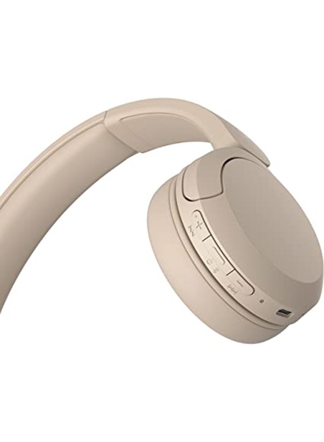 Sony Renewed - WH-CH520 Wireless Bluetooth On Ear With Mic For Phone Call beige - Image 5