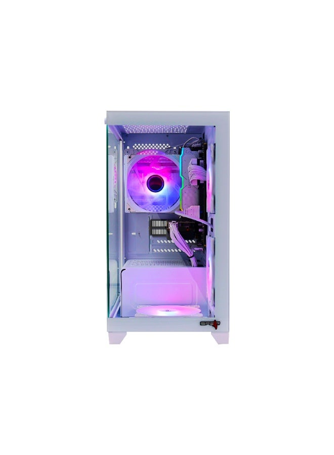 Spear Pc Gaming PC With Intel Core i5-14400F Processor/16GB RAM DDR5/1TB SSD/8GB Nvidia GeForce RTX 5050 Graphics/Windows 11 Pro/ White - Image 3